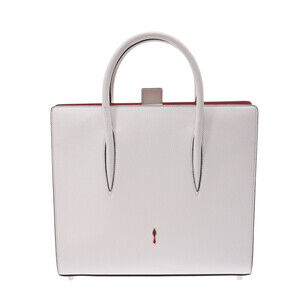 Christian Louboutin Paloma Tote White Calfskin Handbag